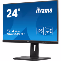 iiyama ProLite XUB2491H-B1 23.8" Full HD LED Nero - Vista aggiuntiva 4