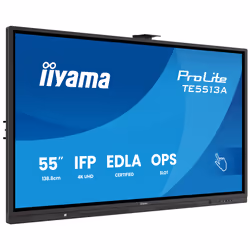 iiyama TE8613A-B1AG visualizzatore di messaggi Pannello piatto interattivo 2,17 m (85.6") Wi-Fi 450 cd/m² 4K Ultra HD Nero Touch screen Processore integrato Android 18/7 - Vista aggiuntiva 4