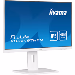 iiyama ProLite XUB2497HSN-W2 23.8" Full HD LED Bianco - Vista aggiuntiva 4