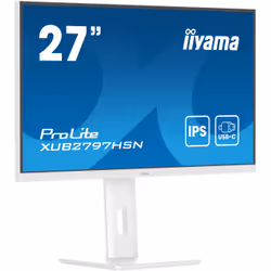 iiyama ProLite XUB2797HSN-W2 27" Full HD LED Bianco - Vista aggiuntiva 6