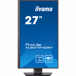 iiyama ProLite XUB2797QSN-B2 27" 2K Ultra HD LED Nero - Vista aggiuntiva 6