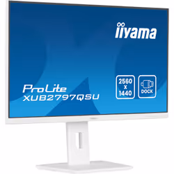 iiyama ProLite XUB2797QSU-W2 27" Quad HD LED Bianco - Vista aggiuntiva 4