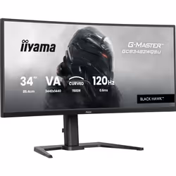 iiyama GCB3482WQSU-B1 Monitor PC 86,4 cm (34") 1440 x 3440 Pixel UltraWide Quad HD LED Nero
