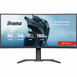 iiyama G-MASTER GCB3484WQSU-B1, 86,4 cm (34"), 3440 x 1440 Pixel, UltraWide Quad HD, LED, 0,4 ms, Nero