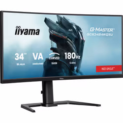 iiyama G-MASTER GCB3484WQSU-B1 Monitor PC 86,4 cm (34") 3440 x 1440 Pixel UltraWide Quad HD LED Nero