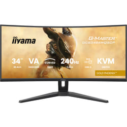 iiyama G-MASTER GCB3486WQSCP-B1 Monitor PC 86,4 cm (34") 1440 x 3440 Pixel 4K Ultra HD Nero