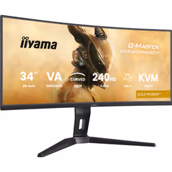 iiyama G-MASTER GCB3486WQSCP-B1 Monitor PC 86,4 cm (34") 1440 x 3440 Pixel 4K Ultra HD Nero - Vista aggiuntiva 4