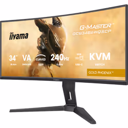 iiyama G-MASTER GCB3486WQSCP-B1 Monitor PC 86,4 cm (34") 1440 x 3440 Pixel 4K Ultra HD Nero - Vista aggiuntiva 7