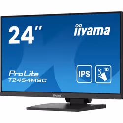 iiyama ProLite T2454MSC-B2AG Monitor PC 60,5 cm (23.8") 1920 x 1080 Pixel Full HD LED Touch screen Multi utente Nero - Vista aggiuntiva 7