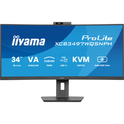 iiyama ProLite XCB3497WQSNPH-B1 Monitor PC 86,4 cm (34") 3440 x 1440 Pixel Nero
