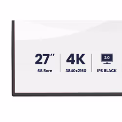 iiyama PROGRAPHIC HB2701UHSNP-B1 Monitor PC 68,6 cm (27") 3840 x 2160 Pixel 4K Ultra HD LCD Nero - Vista aggiuntiva 6