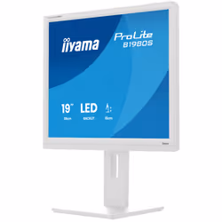 iiyama ProLite B1980S-W1 Monitor PC 48,3 cm (19") 1280 x 1024 Pixel SVGA LED Bianco - Vista aggiuntiva 7