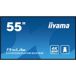 iiyama LH5560UHS-B2AG visualizzatore di messaggi Pannello A digitale 139,7 cm (55") LED Wi-Fi 500 cd/m² 4K Ultra HD Nero Processore integrato Android 11 24/7