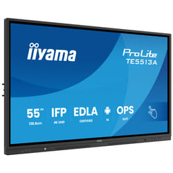 iiyama TE5513A-B2AG visualizzatore di messaggi 138,7 cm (54.6") Wi-Fi 4K Ultra HD Touch screen Processore integrato Android