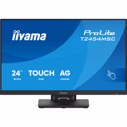 iiyama ProLite T2454MSC-B3AG Monitor PC 60,5 cm (23.8") 1920 x 1080 Pixel Full HD LED Touch screen Multi utente Nero - Vista aggiuntiva 2