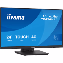 iiyama ProLite T2454MSC-B3AG Monitor PC 60,5 cm (23.8") 1920 x 1080 Pixel Full HD LED Touch screen Multi utente Nero - Vista aggiuntiva 3
