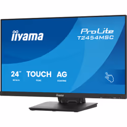 iiyama ProLite T2454MSC-B3AG Monitor PC 60,5 cm (23.8") 1920 x 1080 Pixel Full HD LED Touch screen Multi utente Nero - Vista aggiuntiva 6