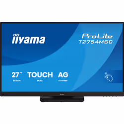 iiyama ProLite T2754MSC-B2AG Monitor PC 68,6 cm (27") 1920 x 1080 Pixel Full HD Touch screen - Vista aggiuntiva 3