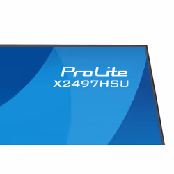 iiyama ProLite X2497HSU-B1 Monitor PC 60,5 cm (23.8") 1920 x 1080 Pixel Full HD Nero - Vista aggiuntiva 5