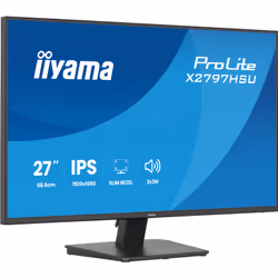 iiyama ProLite X2797HSU-B1 Monitor PC 68,6 cm (27") 1920 x 1080 Pixel Full HD Nero - Vista aggiuntiva 2