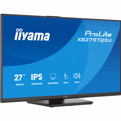 iiyama ProLite XB2797QSU-B1 Monitor PC 68,6 cm (27") 2560 x 1440 Pixel Quad HD LED Nero - Vista aggiuntiva 7