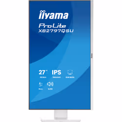 iiyama ProLite XB2797QSU-W1 Monitor PC 68,6 cm (27") 2560 x 1440 Pixel Quad HD LED Bianco - Vista aggiuntiva 4