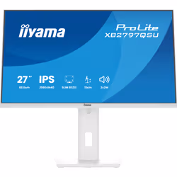 iiyama ProLite XB2797QSU-W1 Monitor PC 68,6 cm (27") 2560 x 1440 Pixel Quad HD LED Bianco - Vista aggiuntiva 5
