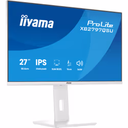iiyama ProLite XB2797QSU-W1 Monitor PC 68,6 cm (27") 2560 x 1440 Pixel Quad HD LED Bianco - Vista aggiuntiva 7