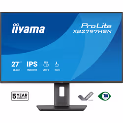 iiyama ProLite XB2797HSN-B1 Monitor PC 68,6 cm (27") 1920 x 1080 Pixel Full HD LCD Nero - Vista aggiuntiva 2