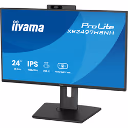 iiyama ProLite XB2497HSNH-B1 24IN IPS LCD 4MS 1920X1080 350CD/M2 HDMI/DP/USB 2 Monitor PC 60,5 cm (23.8") 1920 x 1080 Pixel Full HD Nero - Vista aggiuntiva 8