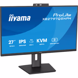 iiyama ProLite XB2797QSNPH-B1 27IN IPS LCD 4MS 2560X1440 350CD/M2 HDMI/DP/USB 2 Monitor PC 68,6 cm (27") 2560 x 1440 Pixel Quad HD Nero - Vista aggiuntiva 6