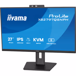 iiyama ProLite XB2797QSNPH-B1 27IN IPS LCD 4MS 2560X1440 350CD/M2 HDMI/DP/USB 2 Monitor PC 68,6 cm (27") 2560 x 1440 Pixel Quad HD Nero - Vista aggiuntiva 8