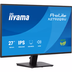 iiyama ProLite X2792QSU-B1 Monitor PC 68,6 cm (27") 2560 x 1440 Pixel Quad HD Nero - Vista aggiuntiva 4