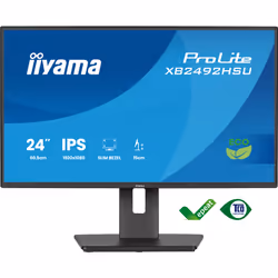 iiyama ProLite XB2492HSU-B1 Monitor PC 61 cm (24") 1080 x 1920 Pixel Quad HD LED Nero - Vista aggiuntiva 2