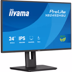 iiyama ProLite XB2492HSU-B1 Monitor PC 61 cm (24") 1080 x 1920 Pixel Quad HD LED Nero - Vista aggiuntiva 4