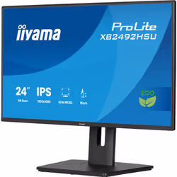 iiyama ProLite XB2492HSU-B1 Monitor PC 61 cm (24") 1080 x 1920 Pixel Quad HD LED Nero - Vista aggiuntiva 5