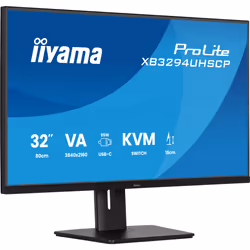 iiyama ProLite XB3294UHSCP-B1 Monitor PC 80 cm (31.5") 3840 x 2160 Pixel 4K Ultra HD Nero - Vista aggiuntiva 3