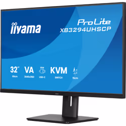 iiyama ProLite XB3294UHSCP-B1 Monitor PC 80 cm (31.5") 3840 x 2160 Pixel 4K Ultra HD Nero - Vista aggiuntiva 4