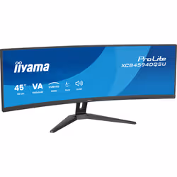 iiyama XCB4594DQSU-B1 Monitor PC 111,8 cm (44") 5120 x 1440 Pixel Dual QHD LED Nero - Vista aggiuntiva 3
