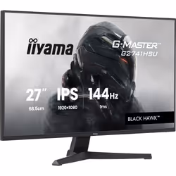 iiyama G-MASTER G2741HSU-B1 Monitor PC 68,6 cm (27") 1920 x 1080 Pixel Full HD Nero - Vista aggiuntiva 3