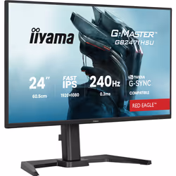 iiyama G-MASTER GB2471HSU-B1 Monitor PC 60,5 cm (23.8") 1920 x 1080 Pixel Full HD Nero - Vista aggiuntiva 4