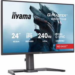 iiyama G-MASTER GB2471HS-B1 Monitor PC 60,5 cm (23.8") 1920 x 1080 Pixel Full HD Nero - Vista aggiuntiva 4