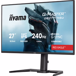 iiyama G-MASTER GB2771HSU-B1 Monitor PC 68,6 cm (27") 1920 x 1080 Pixel Full HD Nero - Vista aggiuntiva 3
