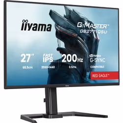 iiyama G-MASTER GB2771QSU-B1 Monitor PC 68,6 cm (27") 2560 x 1440 Pixel Wide Quad HD Nero - Vista aggiuntiva 4