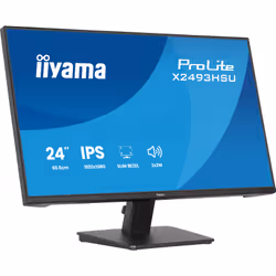 iiyama ProLite X2493HSU-B1 Monitor PC 60,5 cm (23.8") 1920 x 1080 Pixel Full HD Nero - Vista aggiuntiva 5