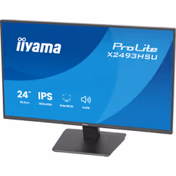 iiyama ProLite X2493HSU-B1 Monitor PC 60,5 cm (23.8") 1920 x 1080 Pixel Full HD Nero - Vista aggiuntiva 8