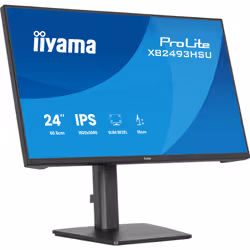 iiyama ProLite XB2493HSU-B1 Monitor PC 60,5 cm (23.8") 1920 x 1080 Pixel Full HD LED Nero - Vista aggiuntiva 4