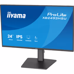 iiyama ProLite XB2493HSU-B1 Monitor PC 60,5 cm (23.8") 1920 x 1080 Pixel Full HD LED Nero - Vista aggiuntiva 7