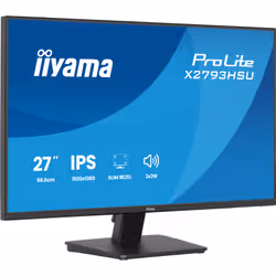 iiyama ProLite X2793HSU-B1 Monitor PC 68,6 cm (27") 1920 x 1080 Pixel Full HD LED Nero - Vista aggiuntiva 2