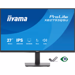 iiyama ProLite XB2793QSU-B1 Monitor PC 68,6 cm (27") 2560 x 1440 Pixel Quad HD LED Nero - Vista aggiuntiva 2